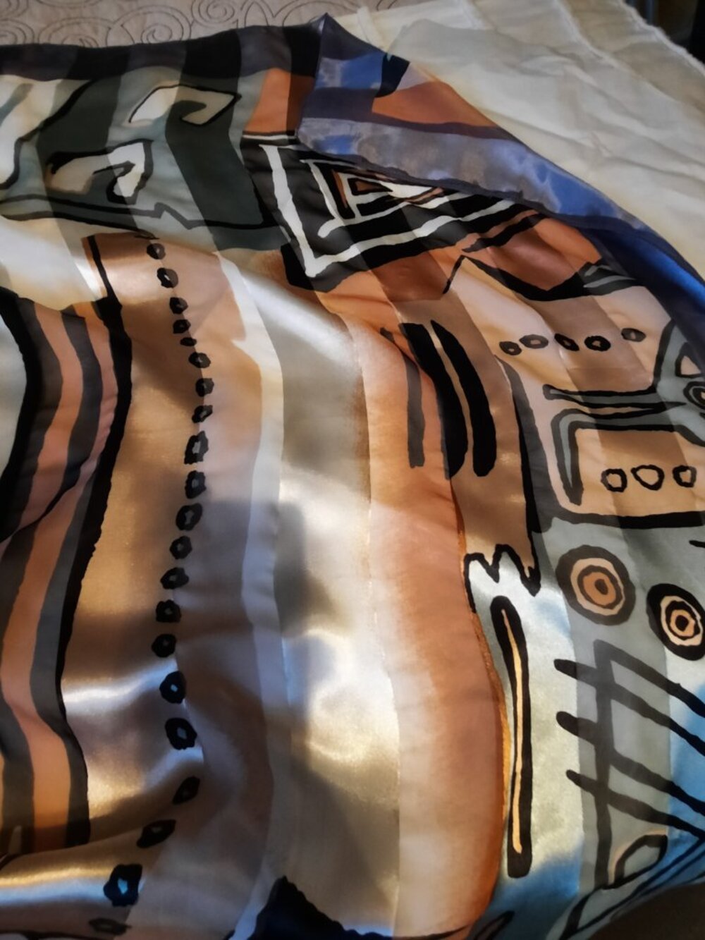Lot 3 scarves, silk Vince Camuto scarf, plus two others
